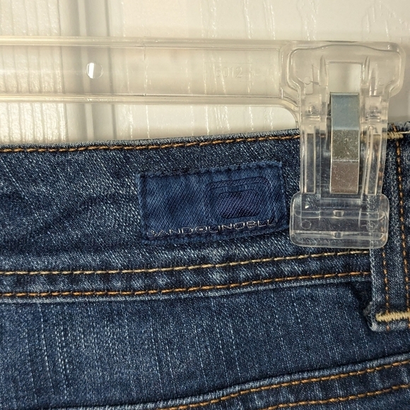 Bandolino Arianna Bootcut Dark Wash Double Button Fly Jeans Size 12 Petite - Picture 6 of 8